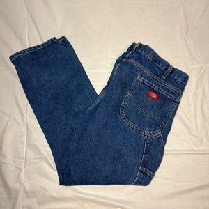 Mens Dickies Carpenter Stone Wash Denim (40x32)